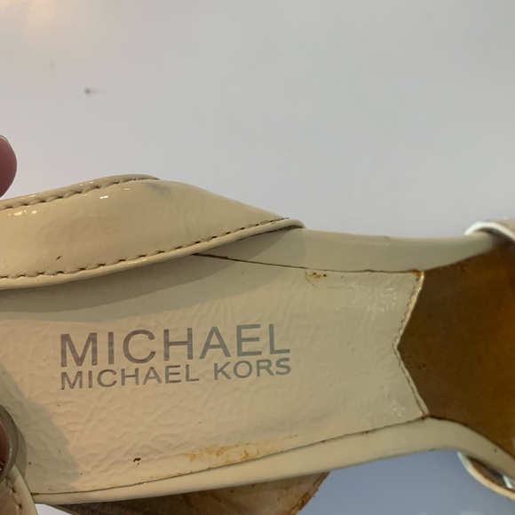 Michael Kors wedge sandal. Worn but still nice! - Picture 3 of 3